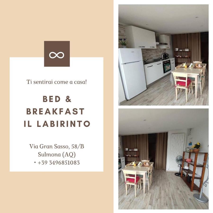Il Labirinto Bed and Breakfast Sulmona Eksteriør billede